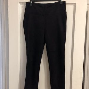 Faux Suede Black leggings